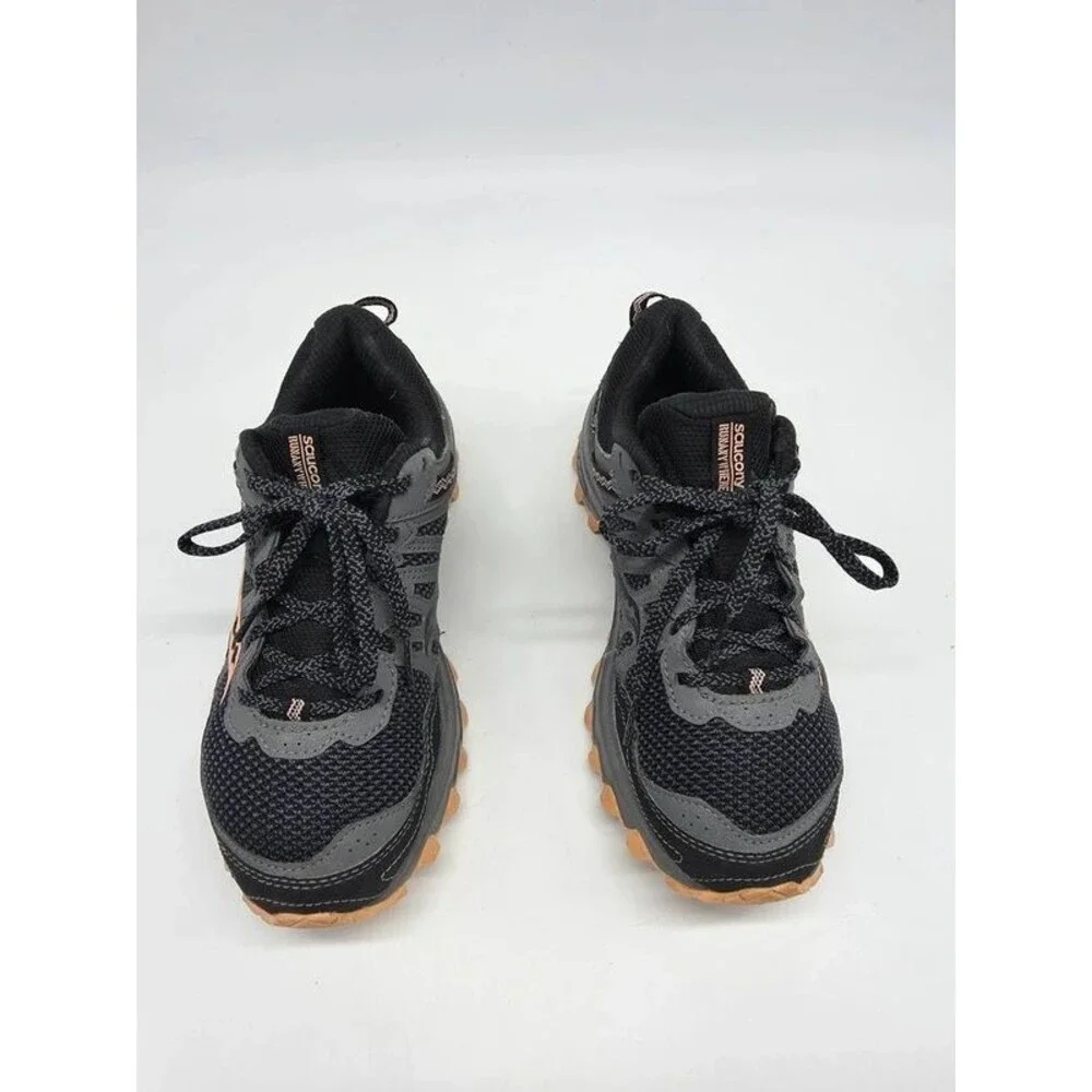 Saucony Grid Excursion TR12 Womens 7.5 W Trail Running Shoes Black S10452-2